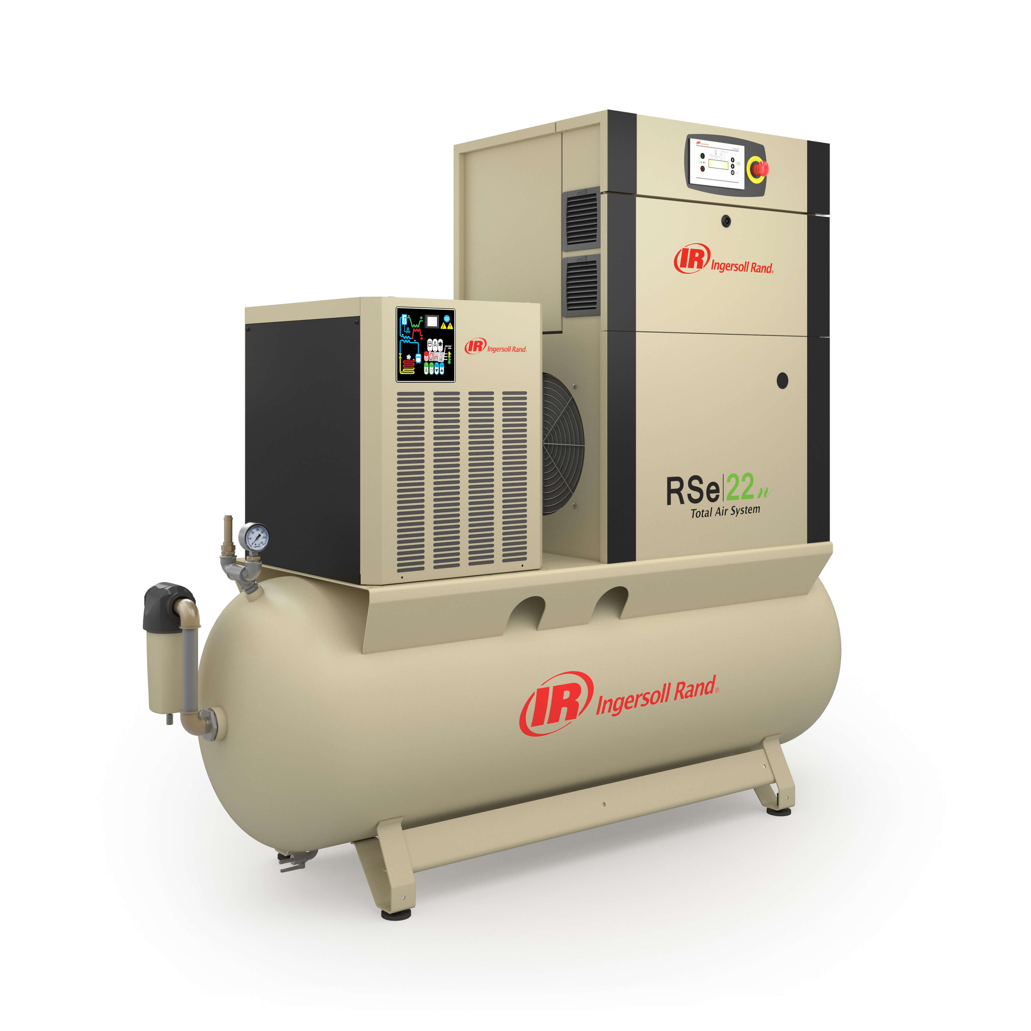rse 15 22 variable rse22n kw rotary screw oil flooded compressor 4