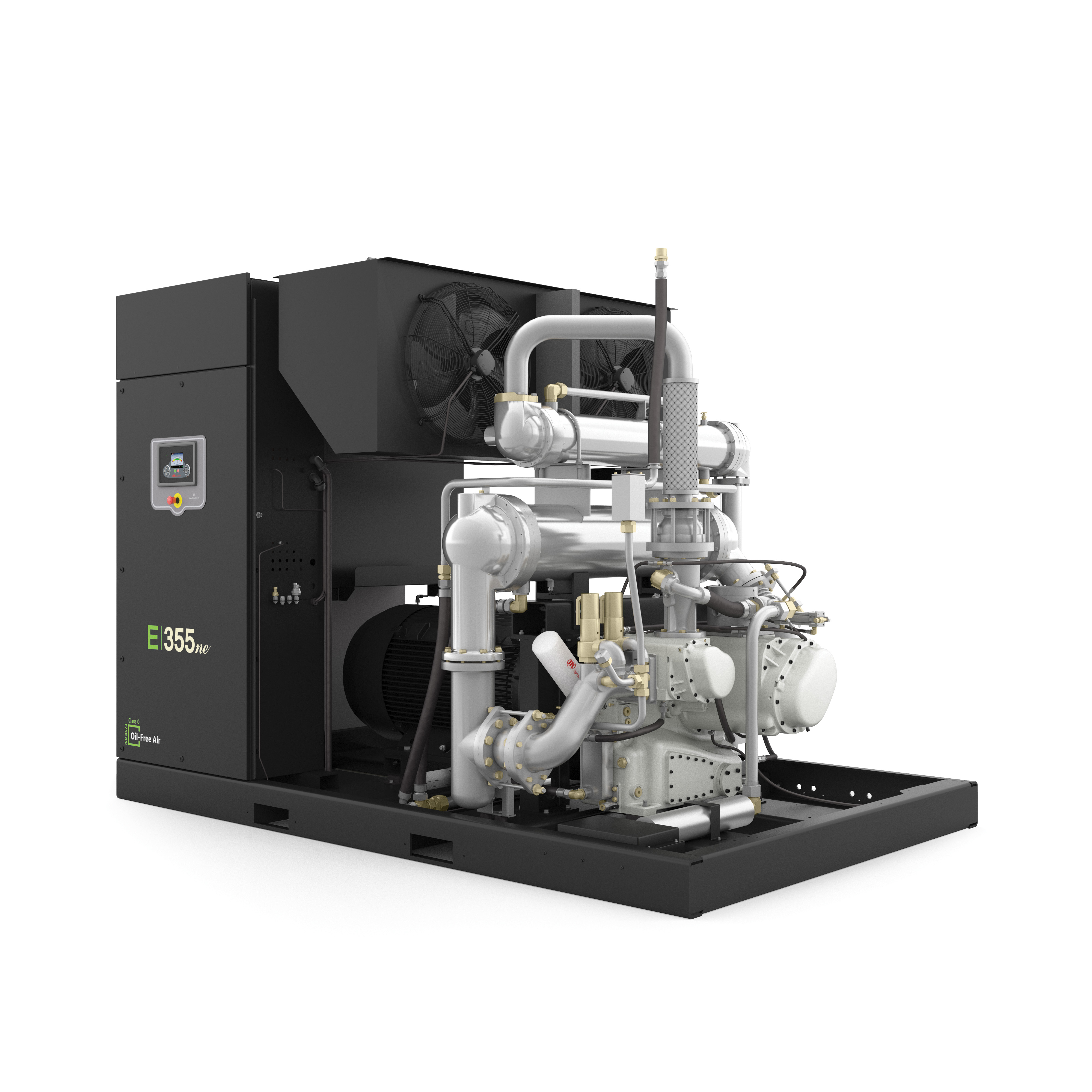  E355ne 355kW Rotary Oil Free Compressor WC No Panels