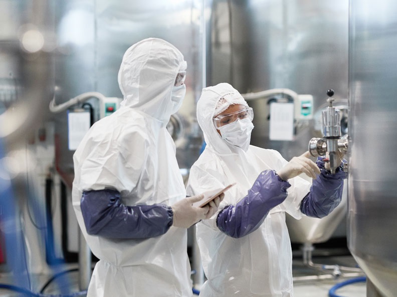 High-Quality Compressed Air for Chemical Manufacturing Applications