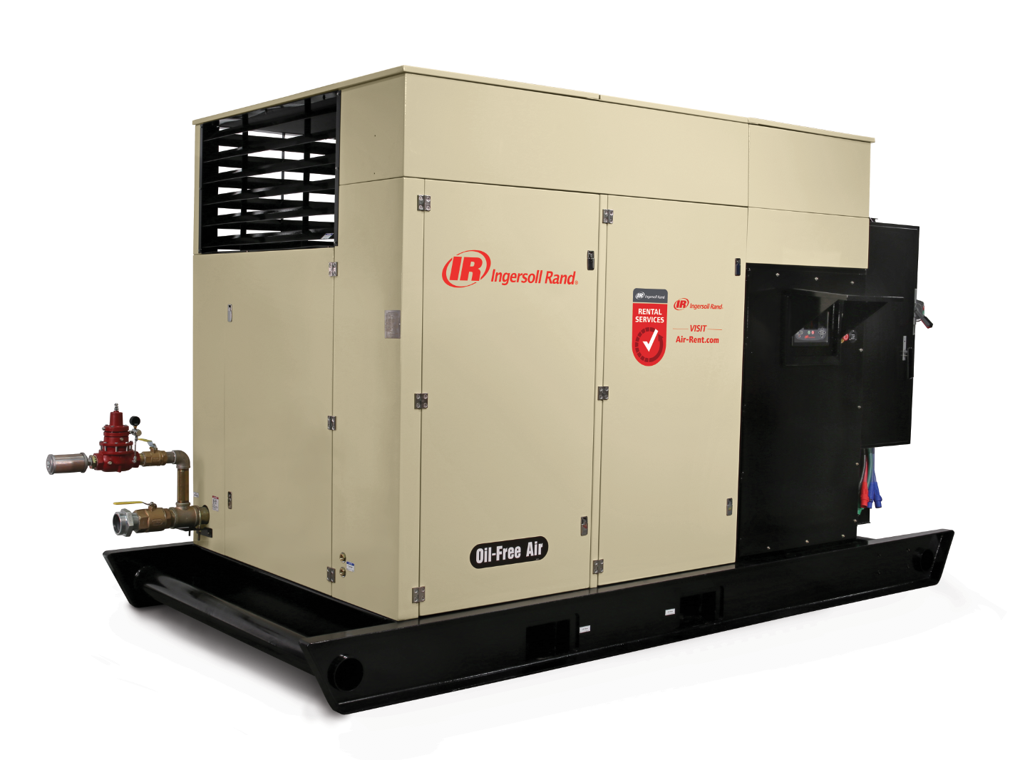 HH400 300kW Rotary Compressor Oil Free Rental Hero la