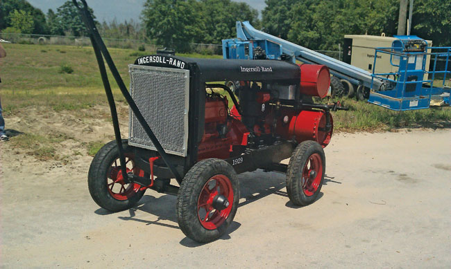 legacy of an old ingersoll rand air compressor antique Type 20 2