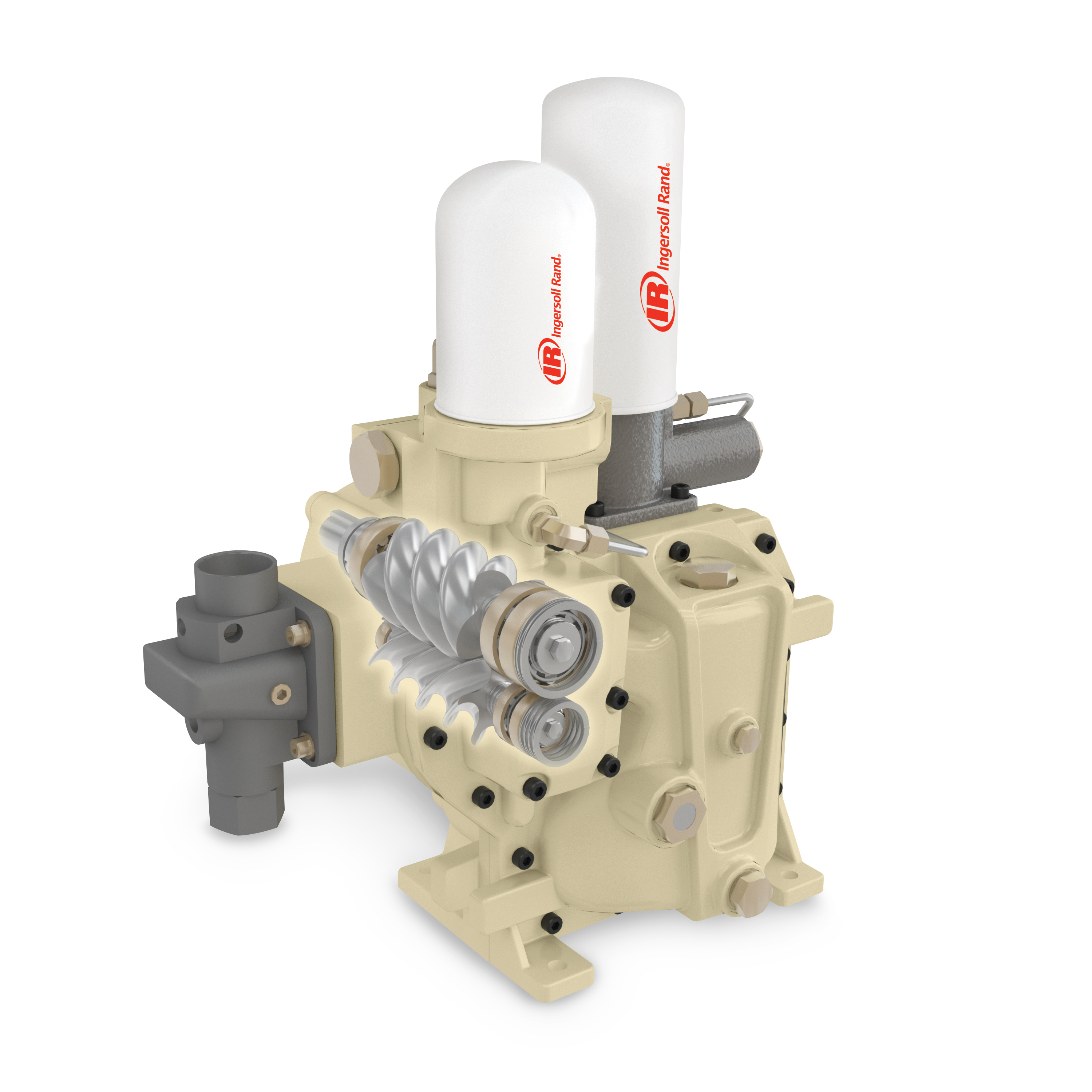 oil flooded air compressor RSeries411kWRotaryOilFloodedCompressorAirendGhostedla