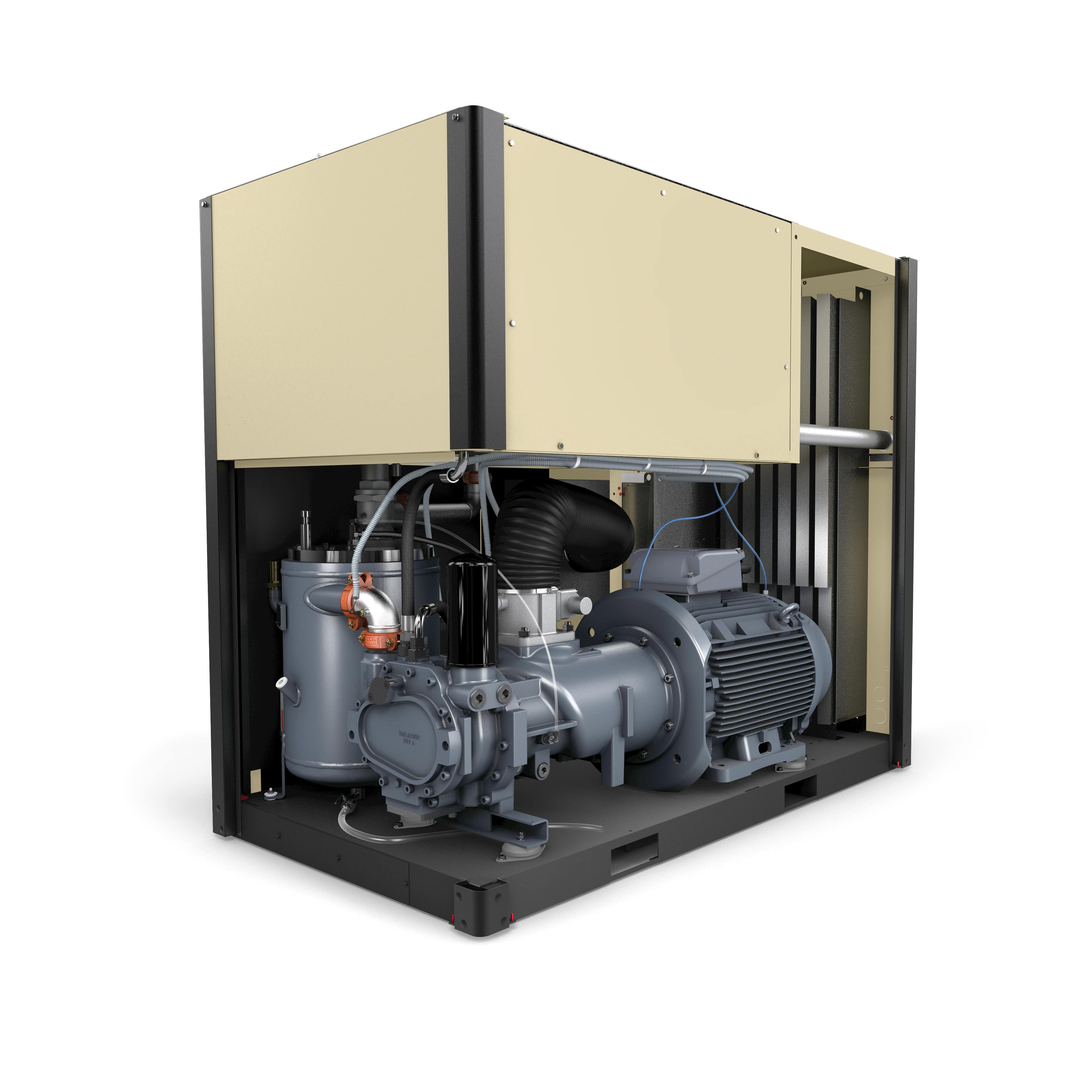 r series 90 132 kw oil flooded rotary screw compressors 4 rse132i
